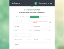 Tablet Screenshot of javip.com